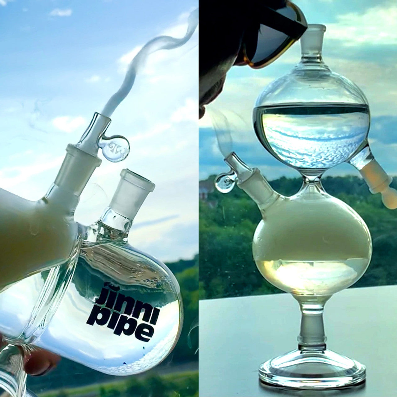 Gypsy Labs - Wiggly Puff Gravity Water Pipe Attachment - SWED Gypsy Labs - Wiggly Puff Gravity Water Pipe Attachment - SWED